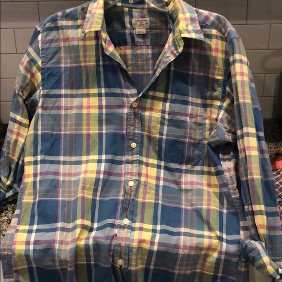 J. Crew long sleeve button down size medium - Picture 2 of 4